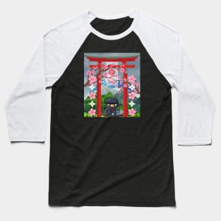 Stealth Blossoms Baseball T-Shirt